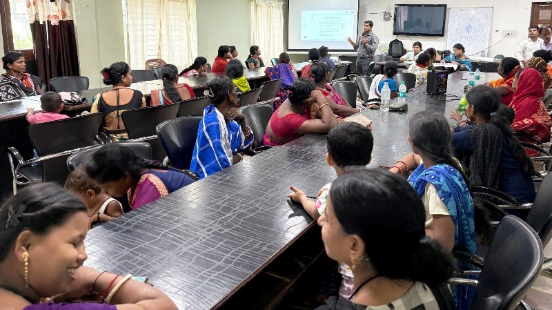Training and workshop session at Ruchika Resource Centre